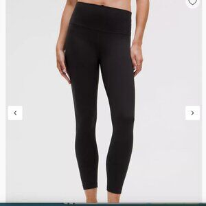 Lululemon Align High Rise Pant 25" Black Size 10 FLAWED